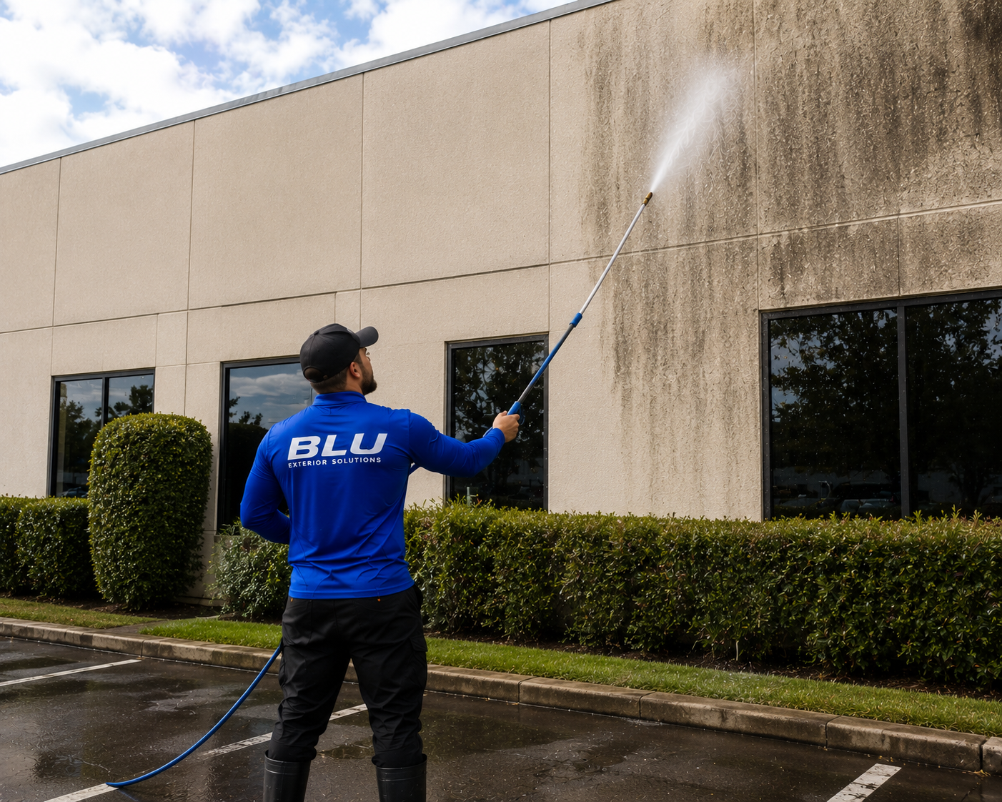 Softwashing